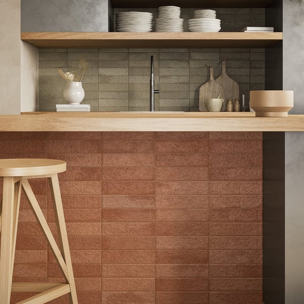 Πλακάκι Fornace Rosso Mattone 6x24 cm